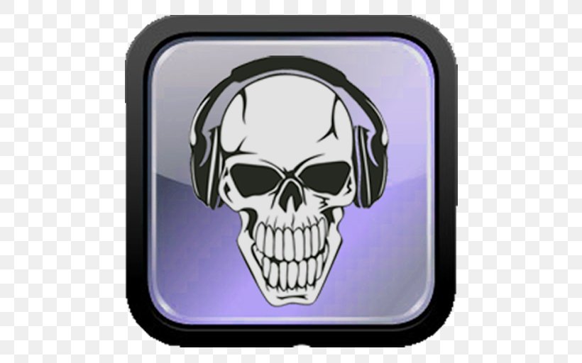 Headphones Skull Human Skeleton, PNG, 512x512px, Watercolor, Cartoon, Flower, Frame, Heart Download Free