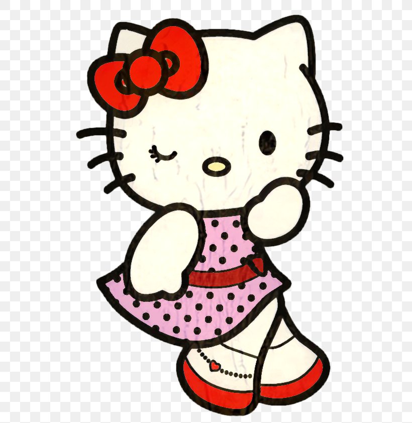 Hello Kitty Cat Sanrio Snoopy Drawing, PNG, 594x842px, Hello Kitty, Cartoon,  Cat, Character, Cheek Download Free