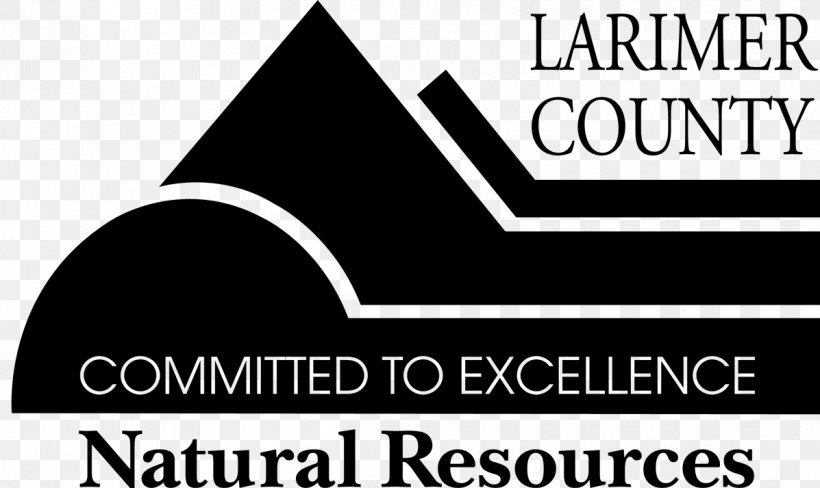 Logo Larimer County Natural Resources Department Brand Font, PNG, 1197x713px, Logo, Black And White, Brand, Colorado, County Download Free