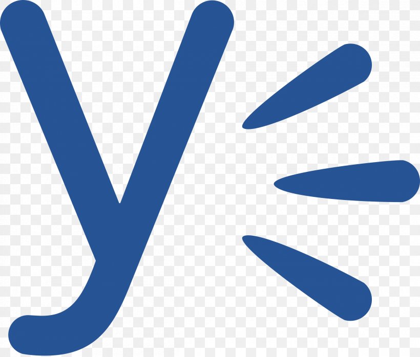 Yammer Logo, PNG, 2400x2044px, Yammer, Blue, Electric Blue, Finger, Hand Download Free
