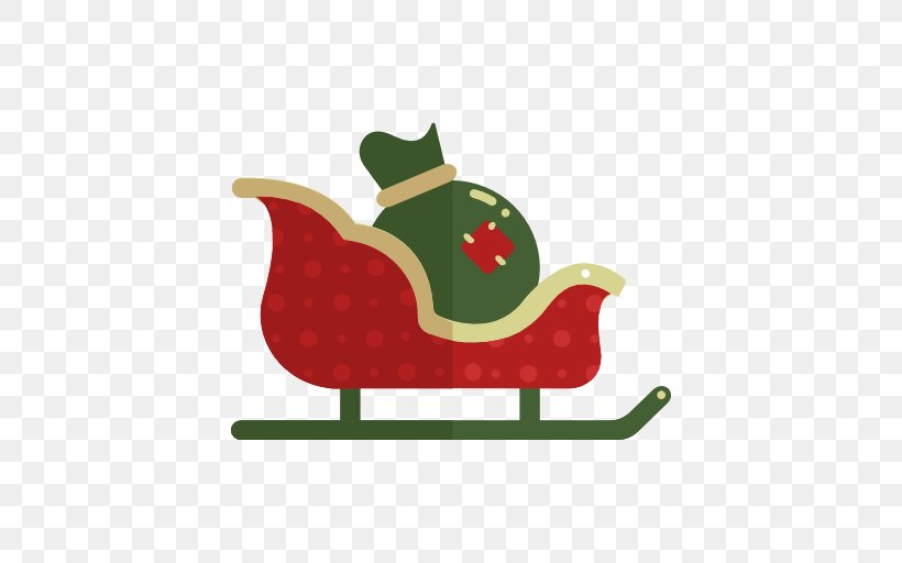 Christmas Sled Clip Art, PNG, 512x512px, Christmas, Data, Fictional Character, Fruit, Gift Download Free