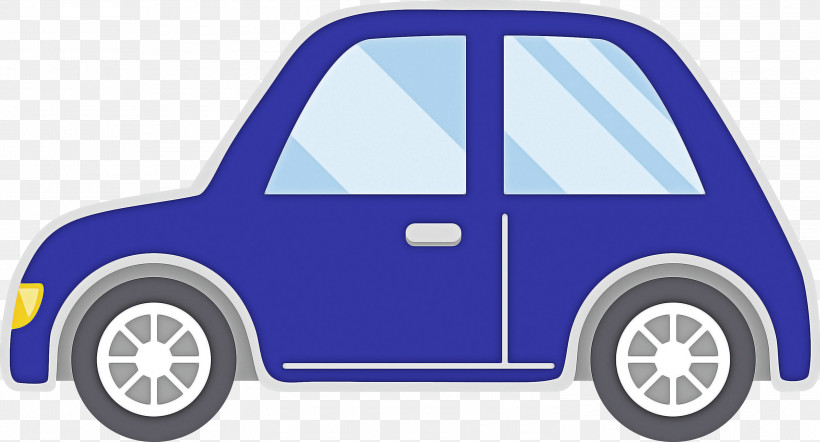 City Car, PNG, 3000x1619px, Cartoon Car, Auto Part, Car, City Car, Electric Blue Download Free