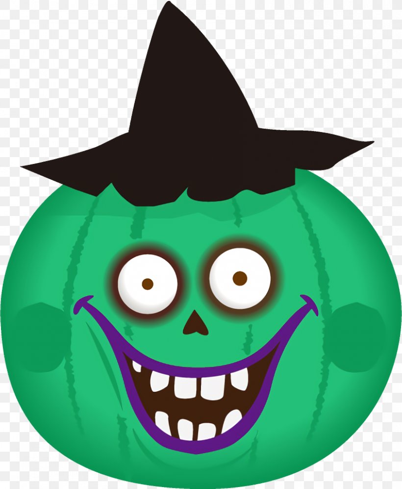 Jack-o-Lantern Halloween Carved Pumpkin, PNG, 844x1026px, Jack O Lantern, Cartoon, Carved Pumpkin, Green, Halloween Download Free