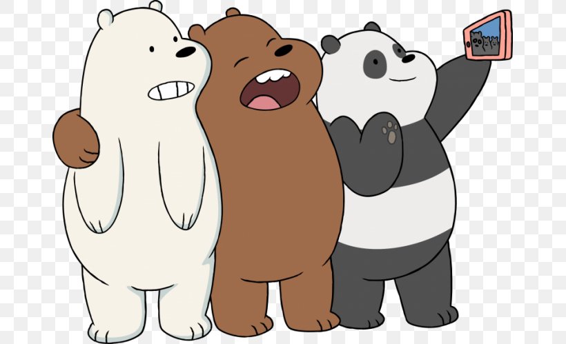 Famous Bears Giant Panda Grizz Helps Cartoon Network, PNG, 667x499px, Watercolor, Cartoon, Flower, Frame, Heart Download Free