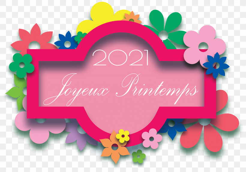 Happy Spring Spring Frame 2021 Spring Frame, PNG, 3000x2105px, 2021 Spring Frame, Happy Spring, Floral Design, Flower, Petal Download Free
