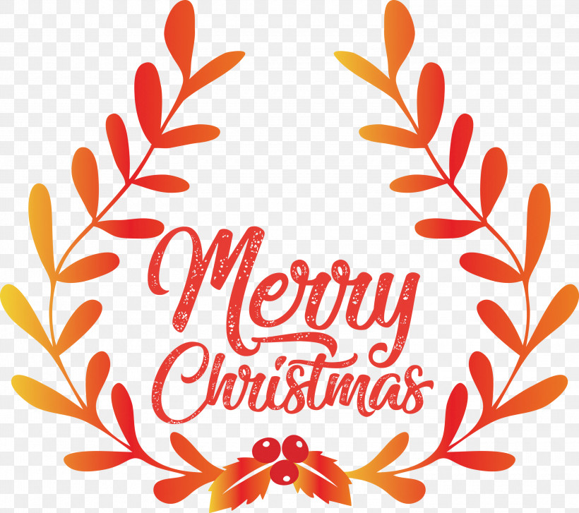 Merry Christmas, PNG, 3000x2660px, Merry Christmas, Drawing, Floral Design, Interior Design Services, Logo Download Free