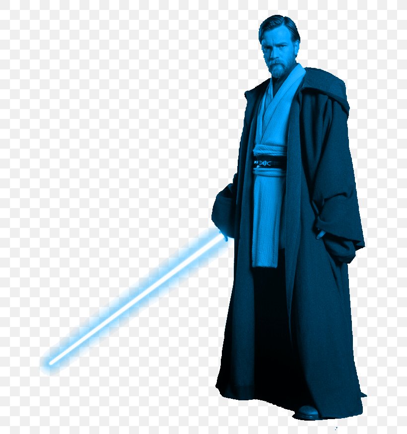 Obi-Wan Kenobi Anakin Skywalker Star Wars: The Clone Wars Jedi Wookieepedia, PNG, 698x876px, Obiwan Kenobi, Anakin Skywalker, Costume, Electric Blue, Ewan Mcgregor Download Free