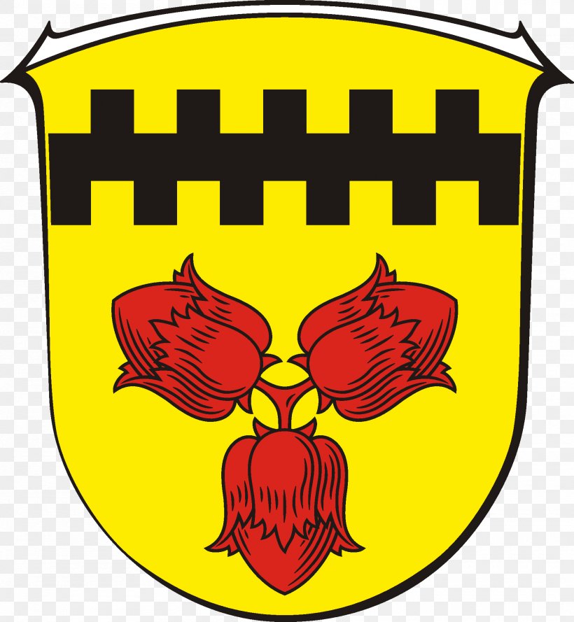 Rodgau Gondsroth Coat Of Arms Gelnhausen Vonhausen, PNG, 2000x2169px, Rodgau, Artwork, Coat Of Arms, Flower, Gelnhausen Download Free