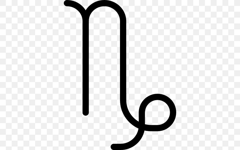 Capricorn Symbol Astrology Zodiac, PNG, 512x512px, Capricorn, Aquarius, Astrological Sign, Astrology, Black And White Download Free