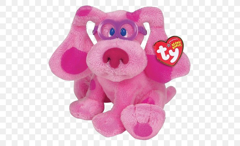 Ty Inc. Beanie Babies Stuffed Animals & Cuddly Toys Magenta, PNG, 500x500px, Watercolor, Cartoon, Flower, Frame, Heart Download Free