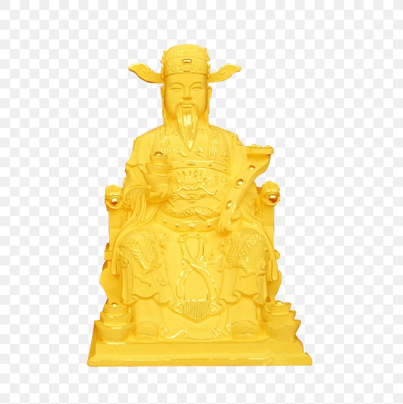 Caishen U805au5b9du76c6 Sculpture Statue, PNG, 493x822px, Caishen, Art, Carving, Editing, Fictional Character Download Free