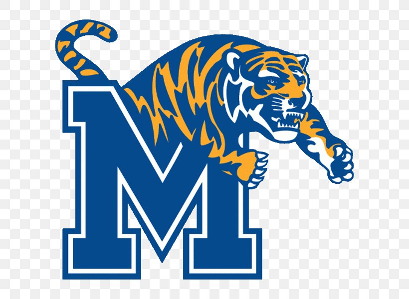 University Of Memphis Memphis Tigers Men's Basketball Memphis Tigers Football Memphis Tigers Baseball Auburn Tigers, PNG, 600x600px, University Of Memphis, American Athletic Conference, American Football, Anthony Miller, Area Download Free