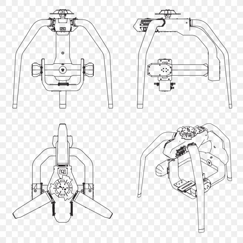 Unmanned Aerial Vehicle Nokia OZO Drawing Camera Gimbal, PNG, 1024x1024px, Unmanned Aerial Vehicle, Area, Arri, Artwork, Auto Part Download Free