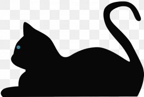 Sil Background - Cat Clip Art Silhouette Illustration Image PNG