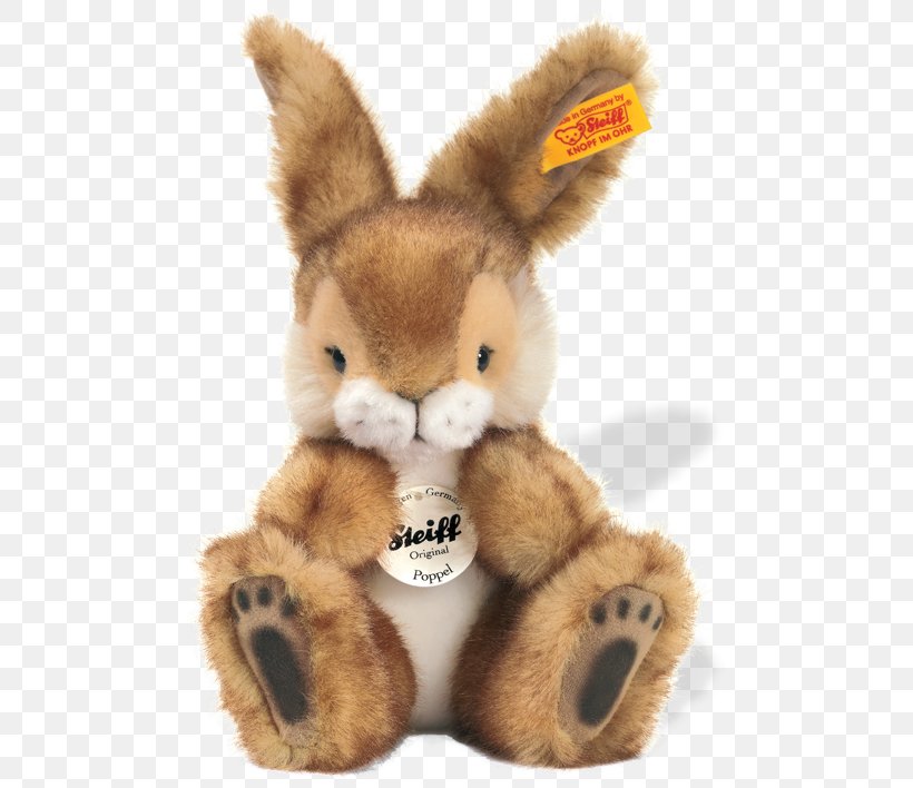 Easter Bunny Margarete Steiff GmbH Stuffed Animals & Cuddly Toys Rabbit, PNG, 500x708px, Watercolor, Cartoon, Flower, Frame, Heart Download Free
