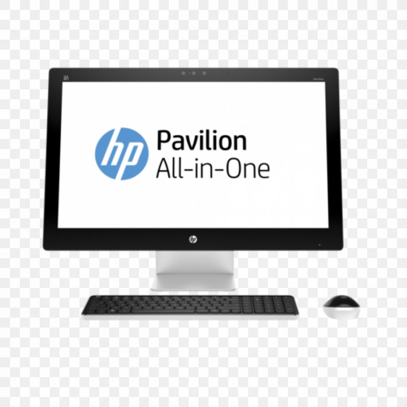 Hewlett-Packard All-in-one HP Pavilion Desktop Computers Intel Core I5, PNG, 1200x1200px, Hewlettpackard, Allinone, Amd Accelerated Processing Unit, Brand, Computer Download Free