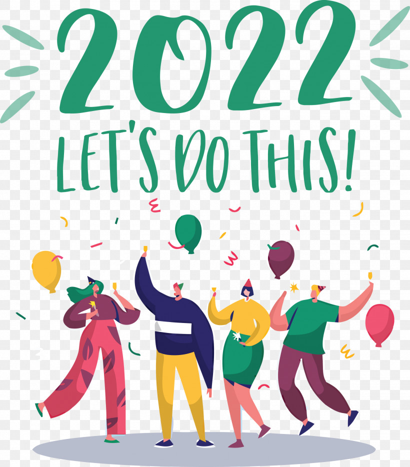 2022 New Year 2022 New Start 2022 Begin, PNG, 2633x3000px, New Year, Balloon, Birthday, Christmas Day, Confetti Download Free