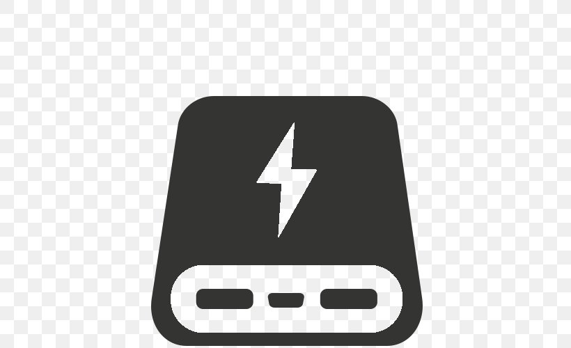 Battery Charger Baterie Externă Mobile Phones Electric Battery, PNG, 500x500px, Battery Charger, Black, Brand, Electric Battery, Logo Download Free