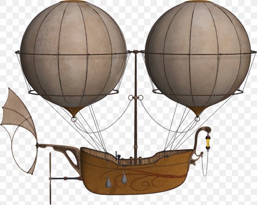 Hot Air Balloon Airship, PNG, 2254x1794px, Hot Air Balloon, Airship, Balloon, Gift, Sailing Ship Download Free