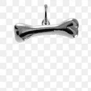 Dog Bone - Sterling Silver Jewellery Charm Bracelet Metal PNG