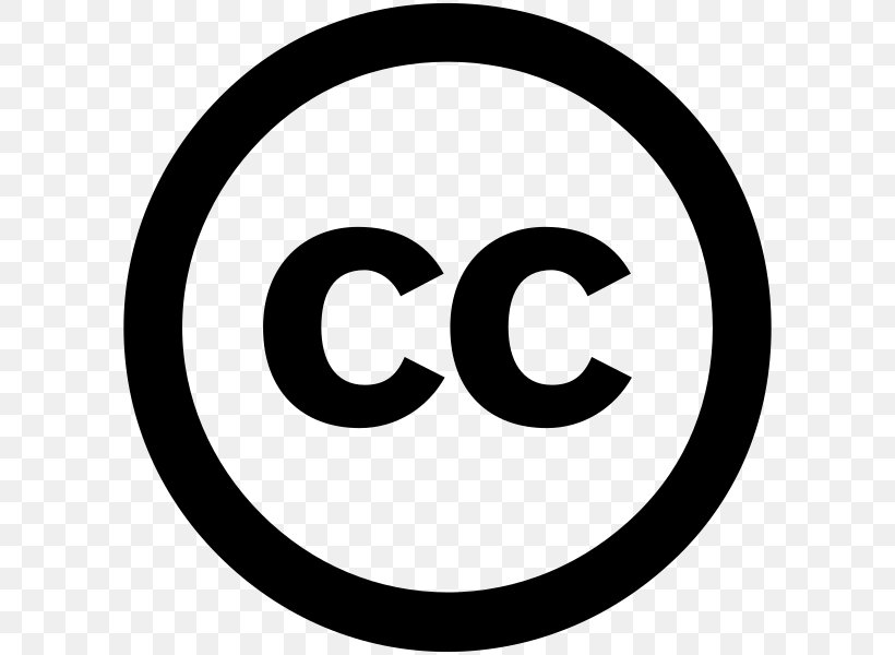 Copyright Creative Commons License Clip Art, PNG, 600x600px, Copyright, Area, Black And White, Brand, Commons Download Free