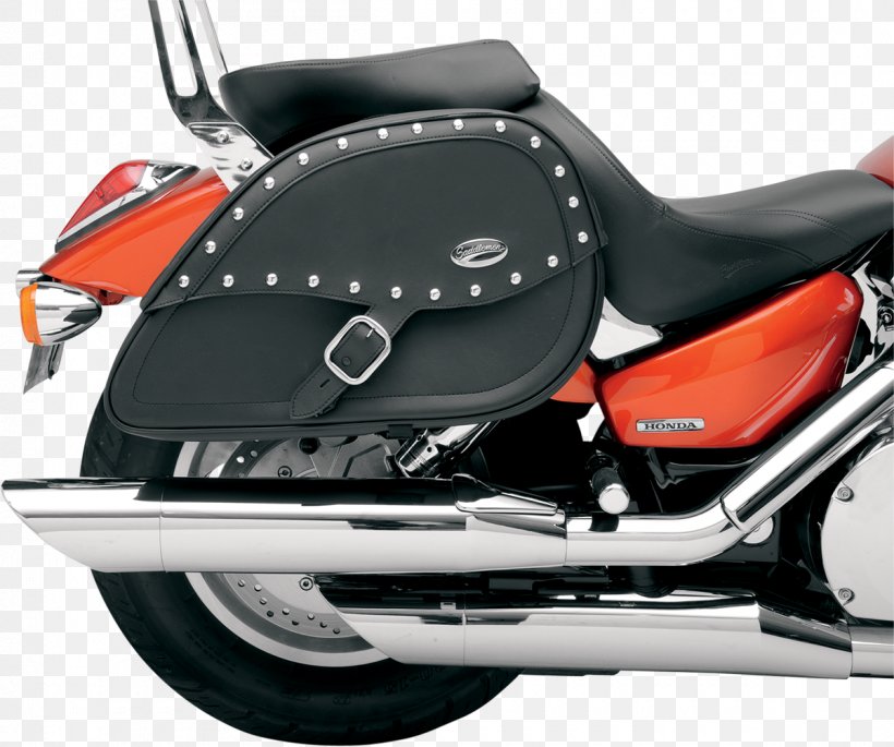 Saddlebag Honda Shadow Sabre Motorcycle Accessories Motorcycle Helmets, PNG, 1200x1003px, Saddlebag, Automotive Exhaust, Automotive Exterior, Cruiser, Custom Motorcycle Download Free