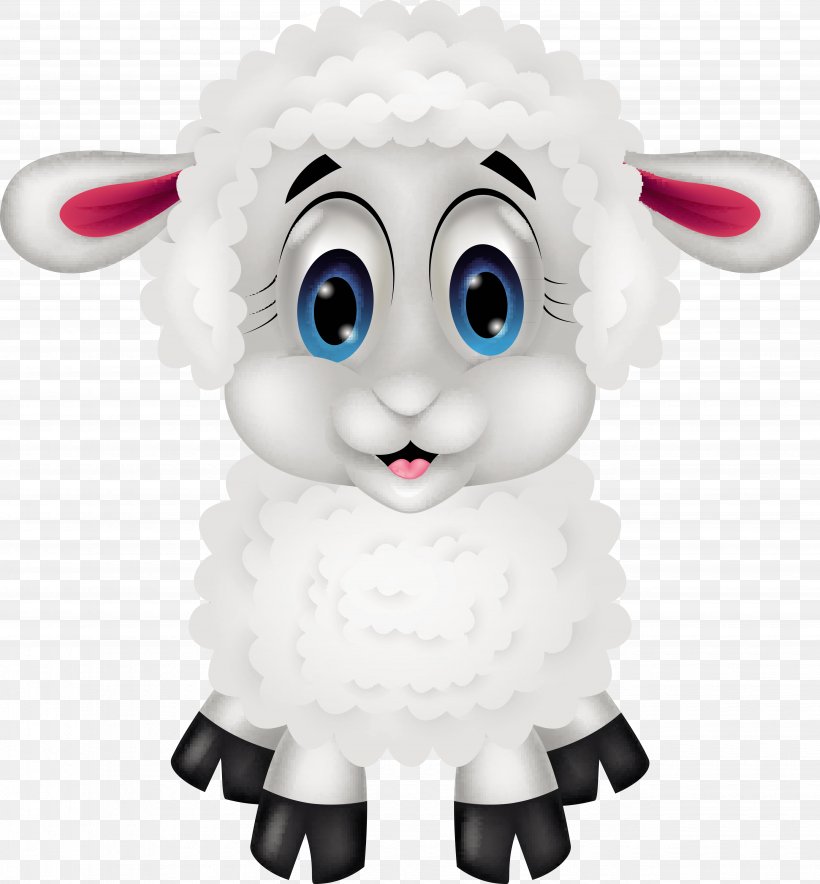 Sheep Cartoon Royalty-free, PNG, 5145x5550px, Sheep, Cartoon, Dog Like Mammal, Drawing, Fictional Character Download Free