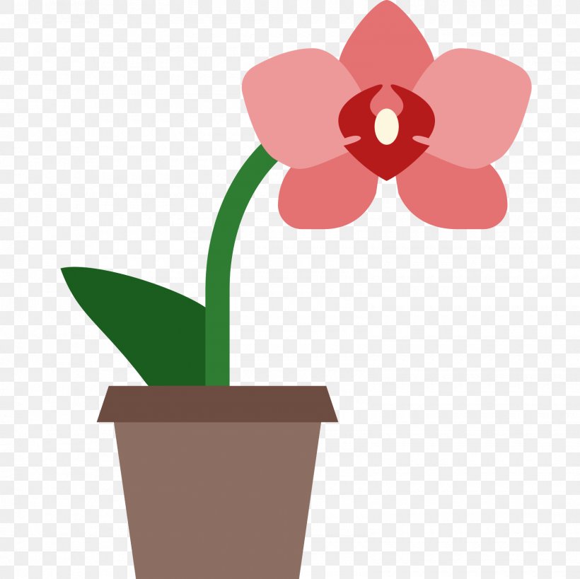 Flower Orchids Clip Art, PNG, 1600x1600px, Flower, Blossom, Floral Design, Flowering Plant, Flowerpot Download Free