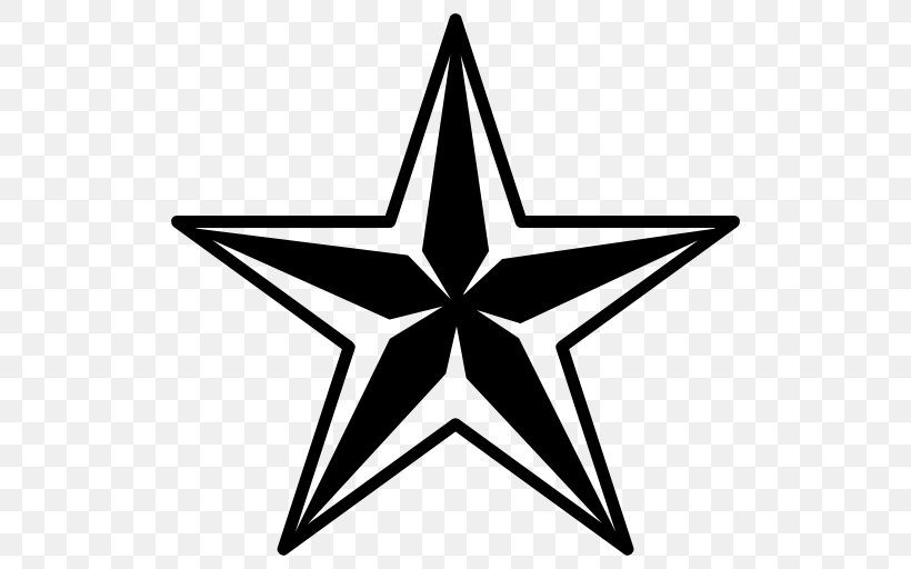 Shape Star Clip Art, PNG, 512x512px, Shape, Badge, Black, Black And White, Sign Download Free