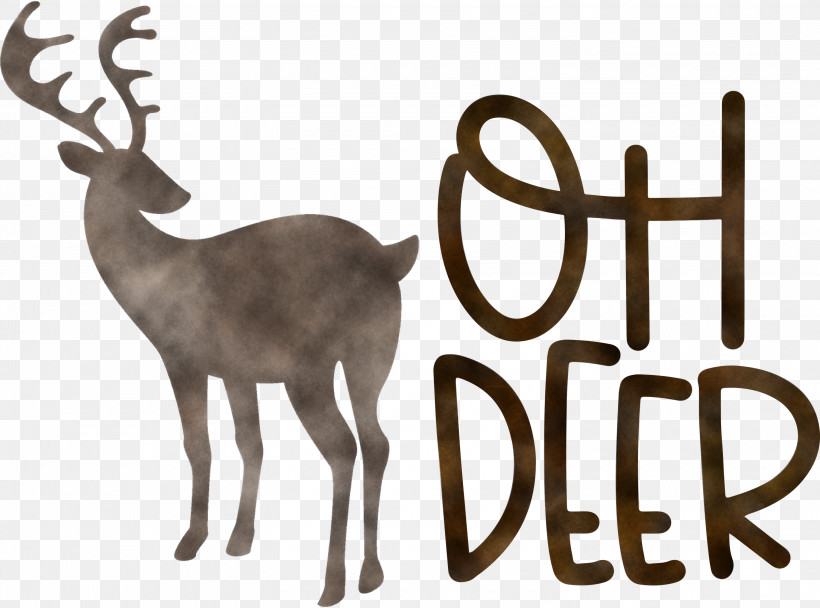 OH Deer Rudolph Christmas, PNG, 3000x2228px, Oh Deer, Antler, Christmas, Christmas Day, Christmas Gift Download Free