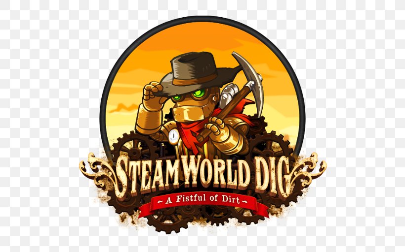 SteamWorld Dig 2 Wii U Nintendo Switch Nintendo 3DS, PNG, 512x512px, Steamworld Dig, Food, Image Form Games, Label, Logo Download Free