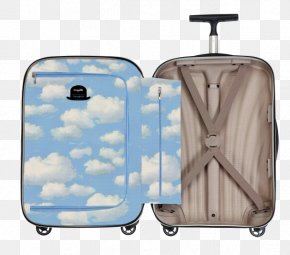 Suitcase - Hand Luggage Magritte Award Samsonite Suitcase Painting PNG