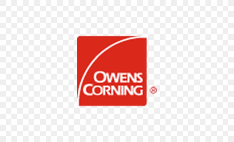 Owens Corning Corning Inc. Building Insulation Building Materials Architectural Engineering, PNG, 500x500px, Owens Corning, Architectural Engineering, Area, Brand, Building Download Free