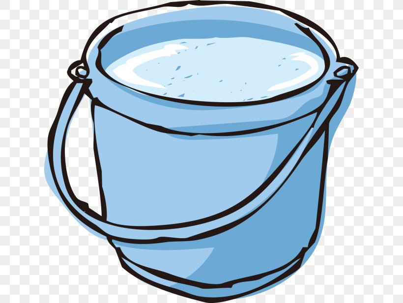 Bucket Water Supply Clip Art, PNG, 640x617px, Bucket, Artwork, Bathtub, Coloring Book, Cup Download Free