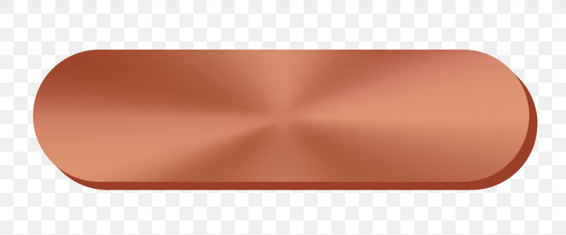 Copper Rectangle, PNG, 2050x853px, Copper, Metal, Orange, Peach, Rectangle Download Free