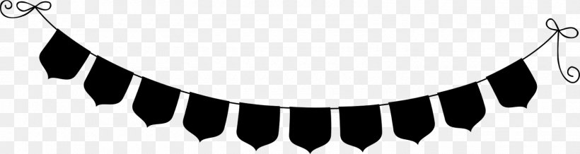 Christmas Day Garland Party Heart Ring, PNG, 1600x426px, Christmas Day, Birthday, Black, Blackandwhite, Christmas Decoration Download Free