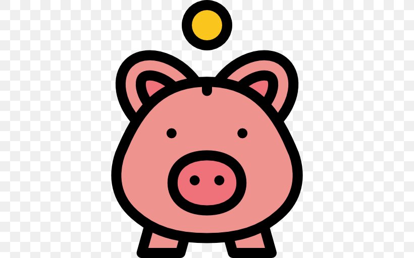 Piggy Bank Money Clip Art, PNG, 512x512px, Piggy Bank, Bank, Business, Coin, Finance Download Free