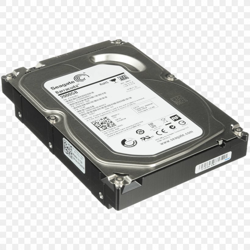 Seagate Technology Hard Drives Seagate Barracuda Serial ATA Terabyte, PNG, 1000x1000px, Seagate Technology, Computer, Computer Component, Data Storage, Data Storage Device Download Free