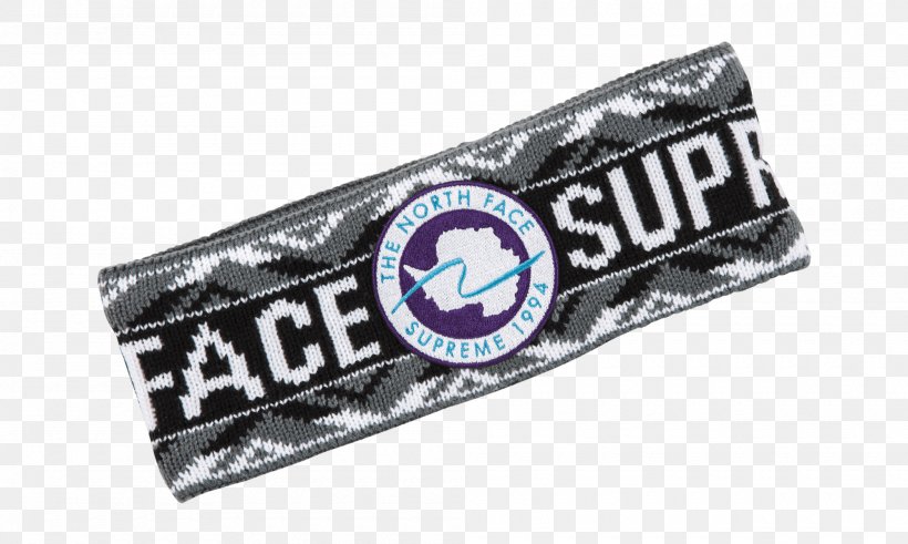 Supreme The North Face Trans Antarctica Expedition Headband Supreme The North Face Trans Antarctica Expedition Headband Emblem, PNG, 2000x1200px, Watercolor, Cartoon, Flower, Frame, Heart Download Free
