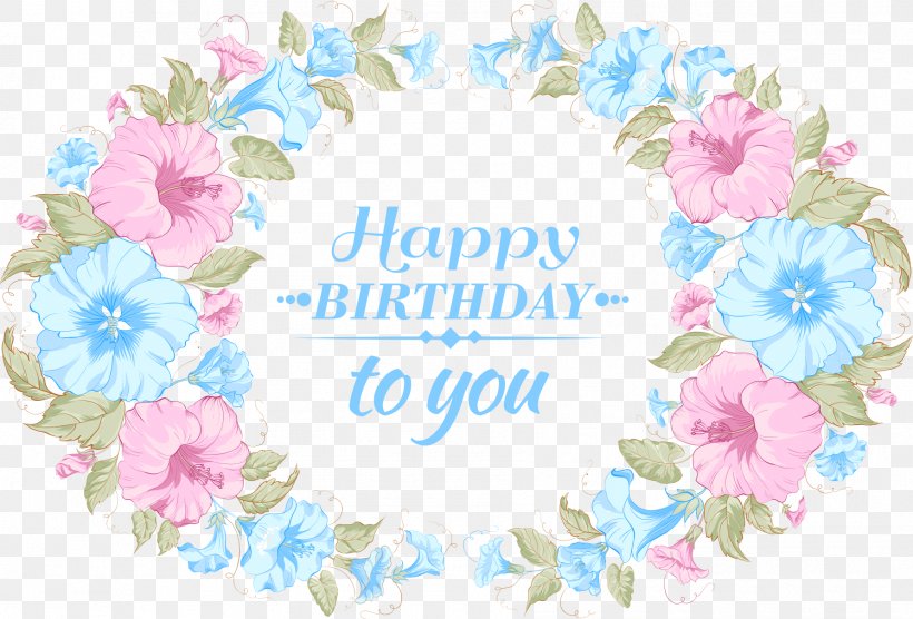 Birthday Paper Greeting Card Gift, PNG, 1783x1211px, Birthday, Balloon, Birthday Cake, Blue, Cut Flowers Download Free