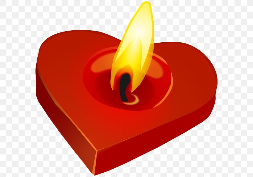 Heart Candle Clip Art, PNG, 598x573px, Heart, Candle, Combustion, Flame, Flameless Candles Download Free