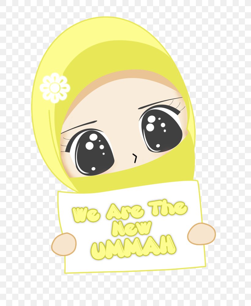 Muslim Islam Cartoon Hijab, PNG, 700x1000px, Watercolor, Cartoon, Flower, Frame, Heart Download Free