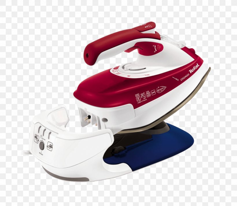 Tefal Freemove Iron Clothes Iron Tefal FV2560 Prima Easy Glide Steam Iron, PNG, 1000x870px, Clothes Iron, Hardware, Panasonic Steam Iron, Small Appliance, Tefal Download Free