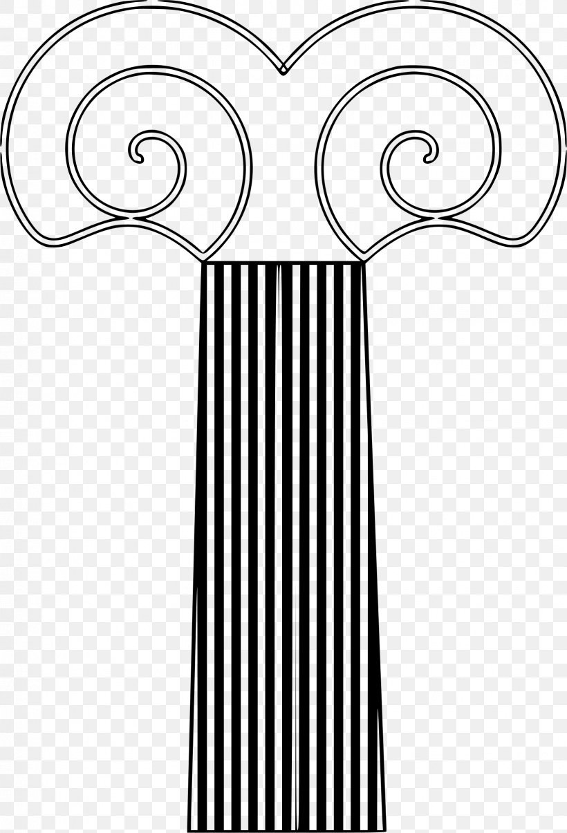 Column Art Clip Art, PNG, 1632x2400px, Column, Area, Art, Black And White, Classical Order Download Free
