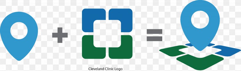 Graphic Design Wayfinding Web Application Logo, PNG, 3158x934px, Wayfinding, Behance, Blue, Brand, Cleveland Clinic Download Free