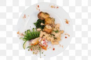 Plate - Vegetarian Cuisine Plate Recipe Dish Garnish PNG