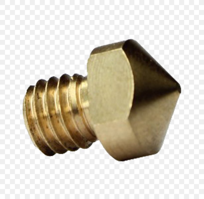 Brass 3D Printing Extrusion Nozzle RepRap Project, PNG, 800x800px, 3d Printing, Brass, Bahan, Computer, Emotion Tech Download Free