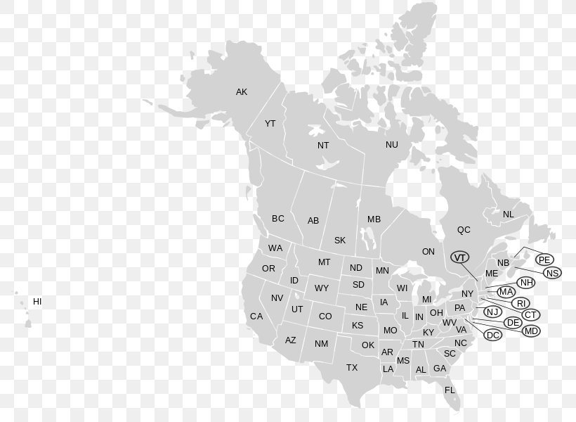 Canada–United States Border Blank Map, PNG, 787x600px, United States, Area, Atlas, Atlas Of Canada, Black And White Download Free