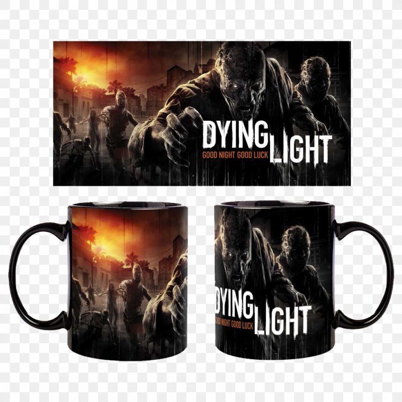 Dying Light: The Following Mug Teacup Coffee Cup, PNG, 1000x1000px, Watercolor, Cartoon, Flower, Frame, Heart Download Free