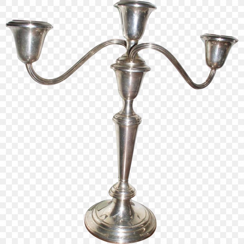 Gorham Manufacturing Company Sterling Silver Candelabra Candlestick, PNG, 884x884px, Gorham Manufacturing Company, Antique, Arm, Brass, Candelabra Download Free